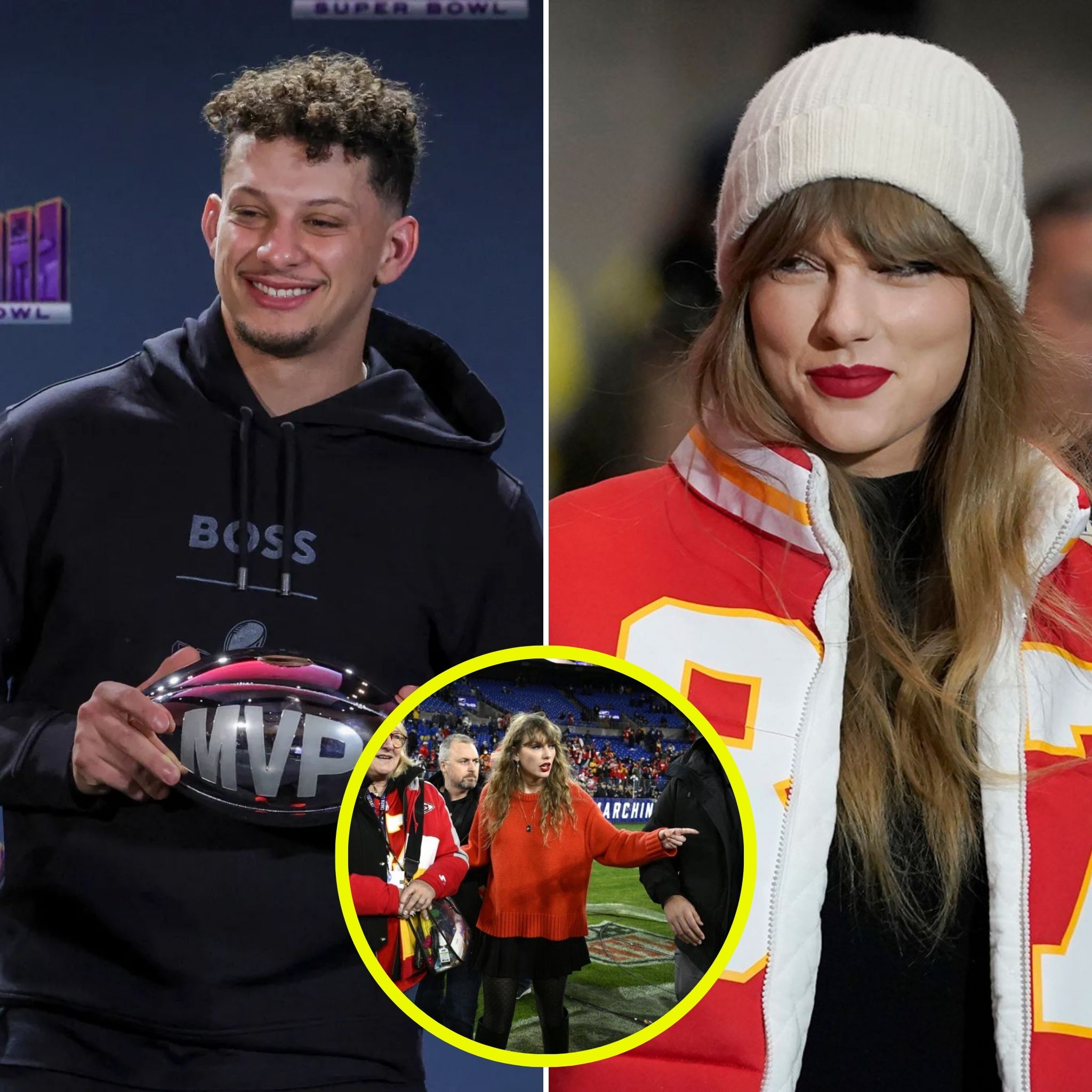 'She’s trying to become a coach’ - Patrick Mahomes raves about Taylor ...